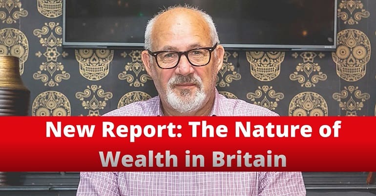 Jon Trickett has launched a report into wealth in Britain