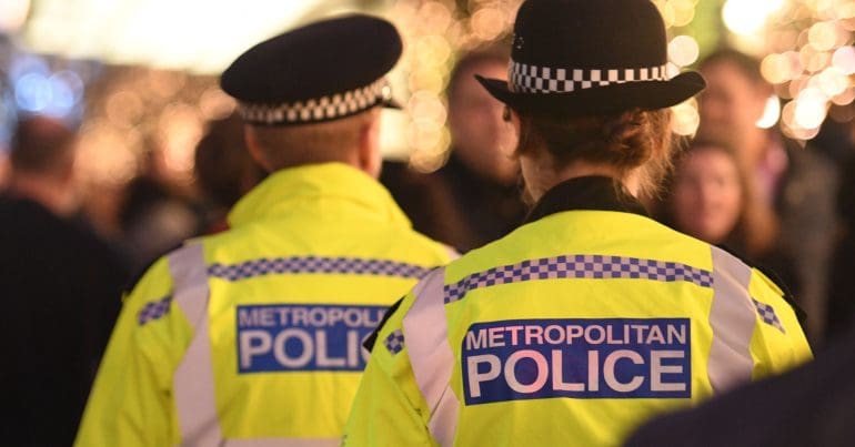 Metropolitan police officers