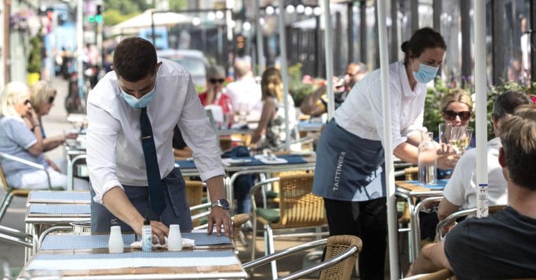 Waiting staff