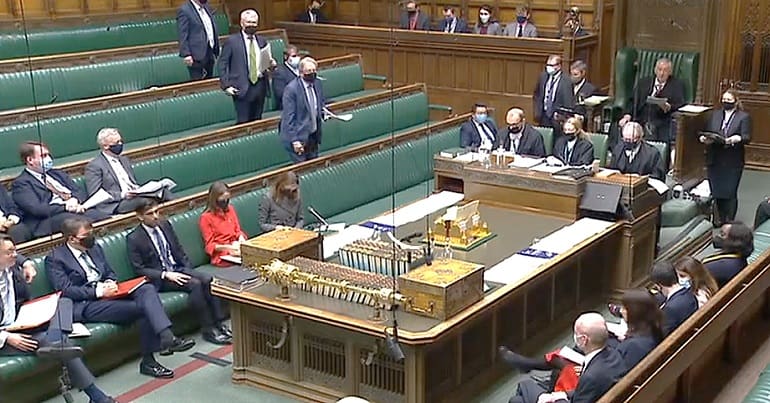 A picture of parliament