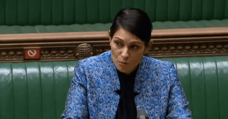 Home Secretary Priti Patel