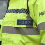 A police officer's jacket