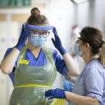 Nurses wearing PPE