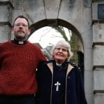 Reverend Sue Parfitt and Father Martin Newell