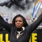 kill the bill protestor