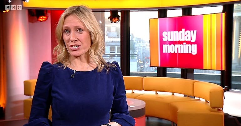 Sophie Raworth on Sunday Morning the Marr replacement