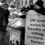 Protest against UK arms sales to Saudi Arabia