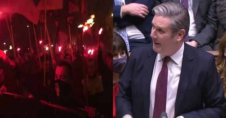Ukrainian far right and Keir Starmer