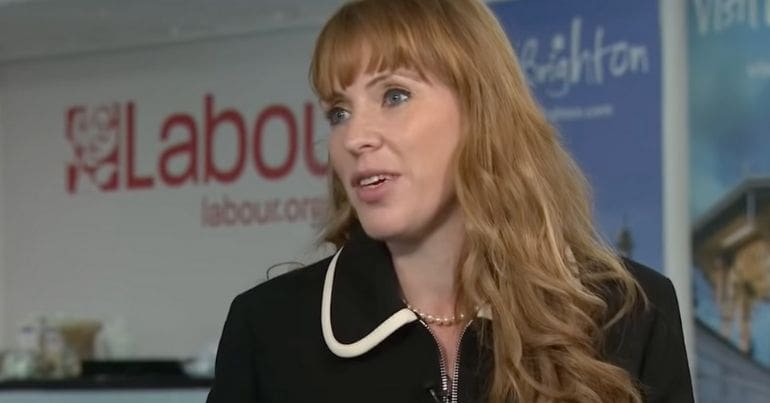 Labour deputy leader Angela Rayner