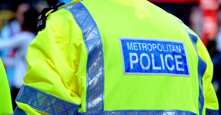 A Metropolitan Police officer