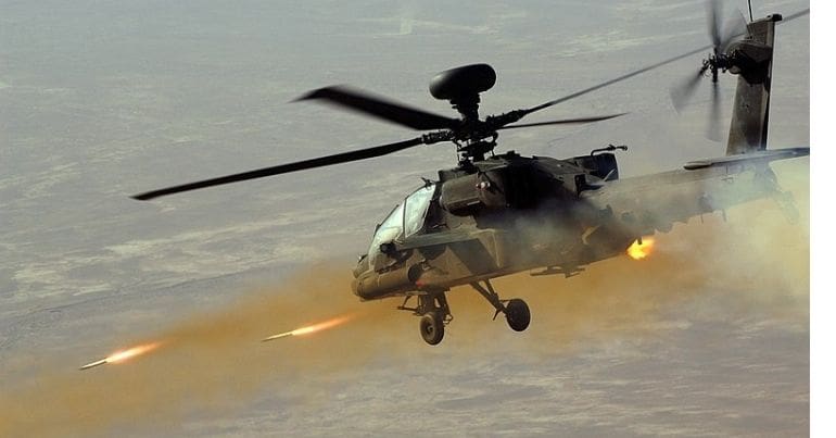 UK Apache firing in Afghanistan