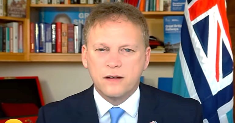 Grant Shapps on Good Morning Britain as the DfT gives failing GTR another rail contract