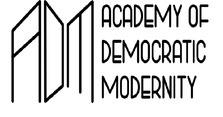The logo of the Academy of Democratic Modernity