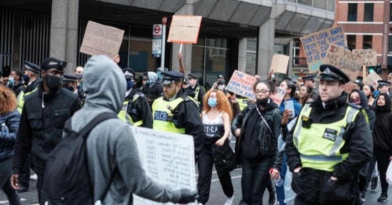 UK Black Lives Matter protest 2020