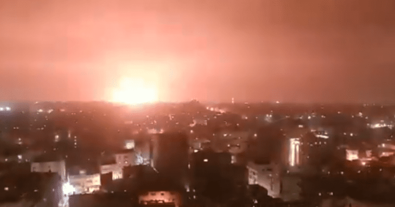 Israeli forces attack Khan Younis, in Gaza