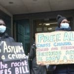 Protest against the government's anti-refugee bill