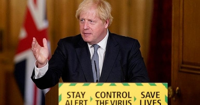Johnson Covid speech