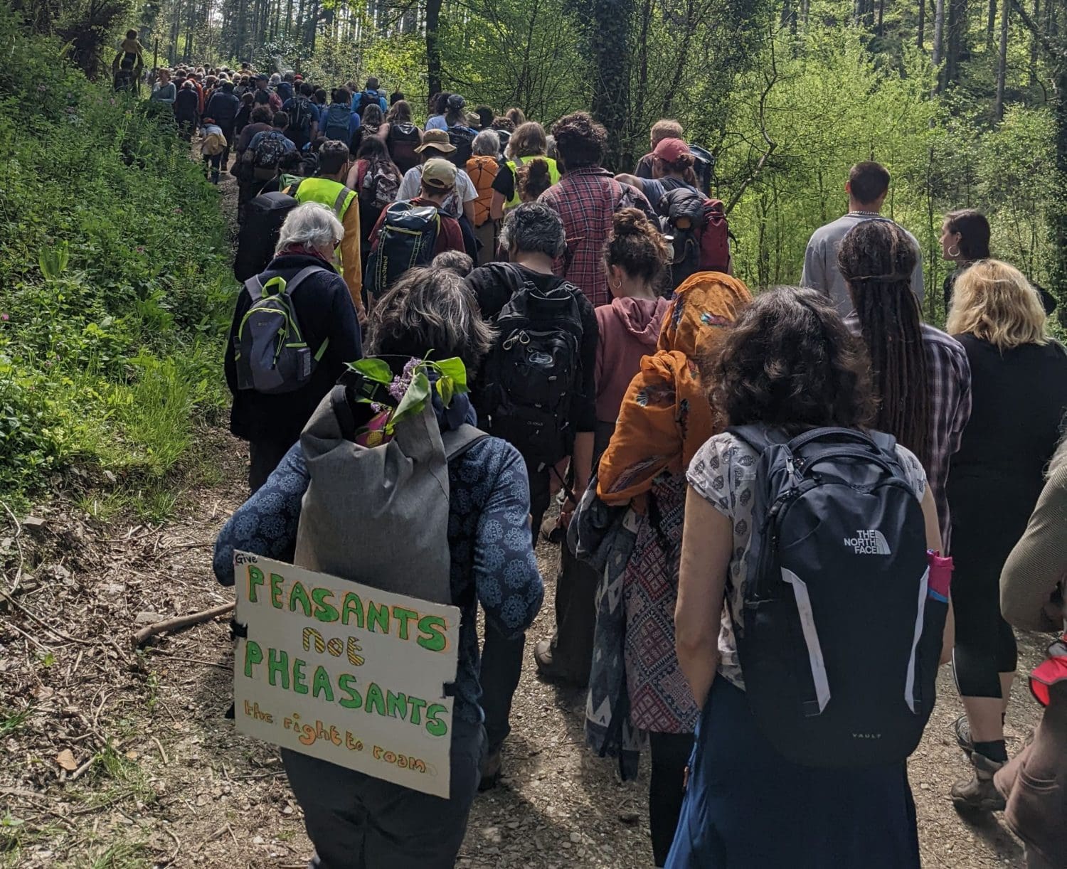 Totnes mass trespass