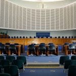 ECHR court room