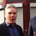 Keir Starmer and Simon Lightwood in Wakefield