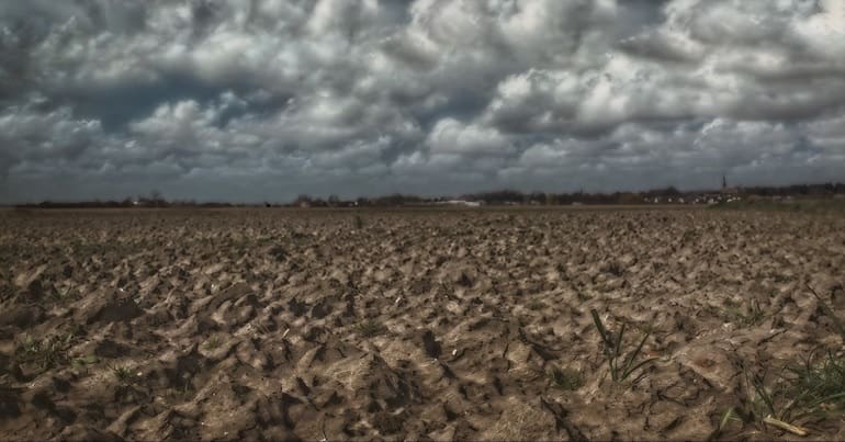A drought-ridden landscape
