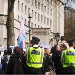 The Trans Rights Protest London, April 2022