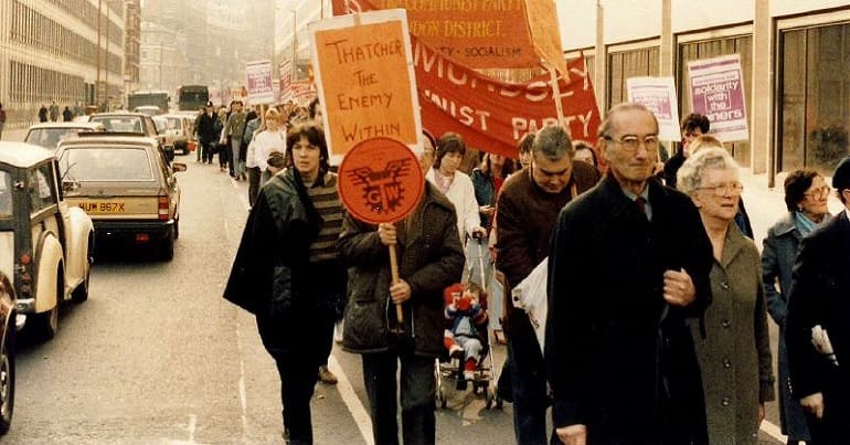 Miner's Strike Rally