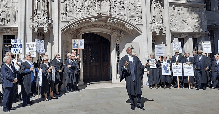 Barristers strike