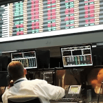 A picture of the stock markets to represent dividends
