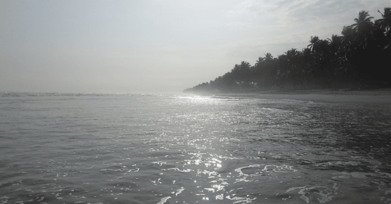 Ocean around Ghana