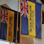 RBL flags in a town hall