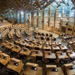 Scottish Parliament's chamber