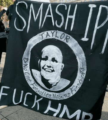 A banner for Taylor