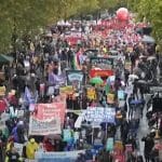 Trade unions at the people's assembly march