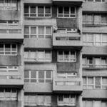 Tower block in London, UK