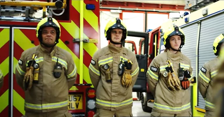 FBU members firefighters