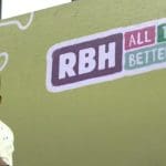 Awaab Ishak and RBH's logo