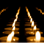 Rows of tealights