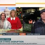 GMB the RMT's Mick Lynch and Alan Partridge