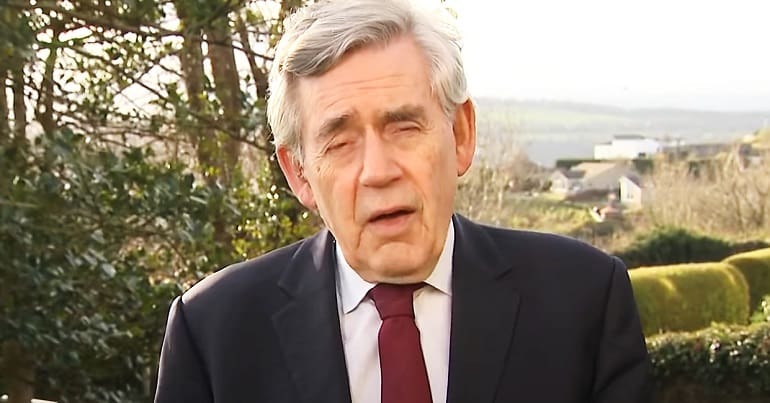 Gordon Brown has been talking about the Vow 2