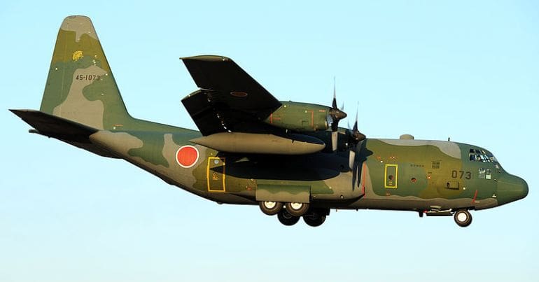 Japanese Hercules aircraft