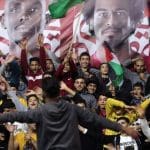 Palestinian fans celebrate Morocco World Cup victories