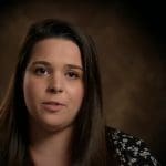 Izzy Lenga speaking during BBC Panorama