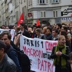 Macron protests