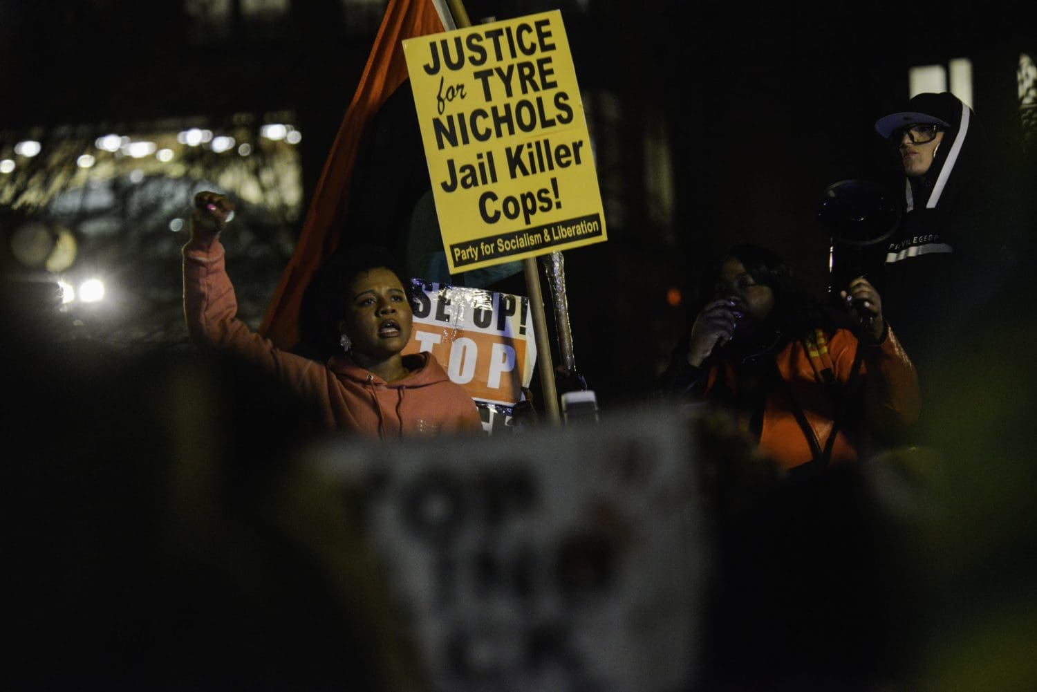 Protest over the police killing of Tyre Nichols