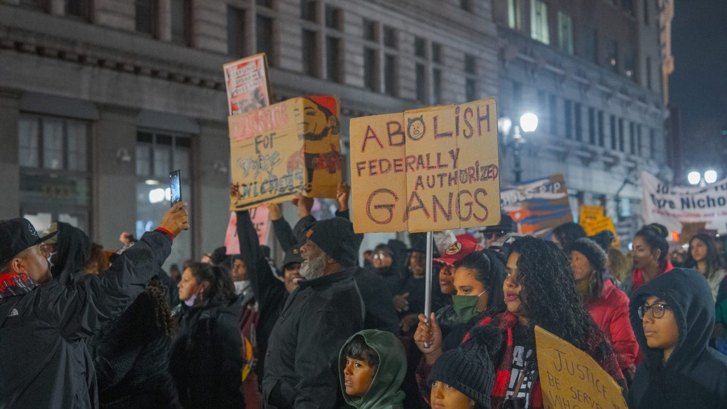 Protest over Tyre Nichols' killing