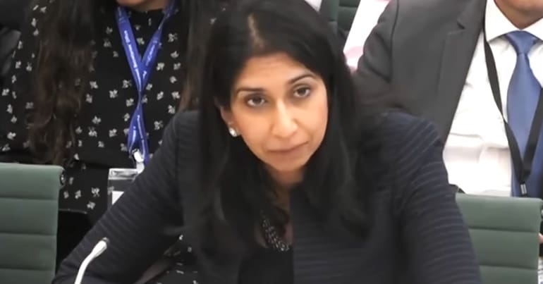 Suella Braverman is changing modern slavery laws which will criminalise victims, especially those of trafficking