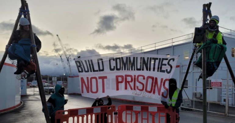 Full Sutton protest