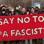 A protest against the far-right attacking refugees in Scotland as another one is organised in Newquay