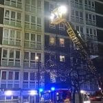 The fire at Kenneth Robbins House in Haringey